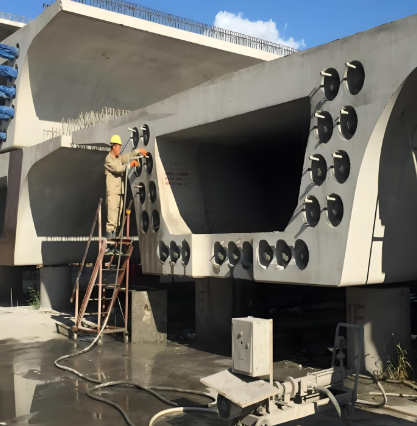 老街街道压浆料施工流程及注意事项